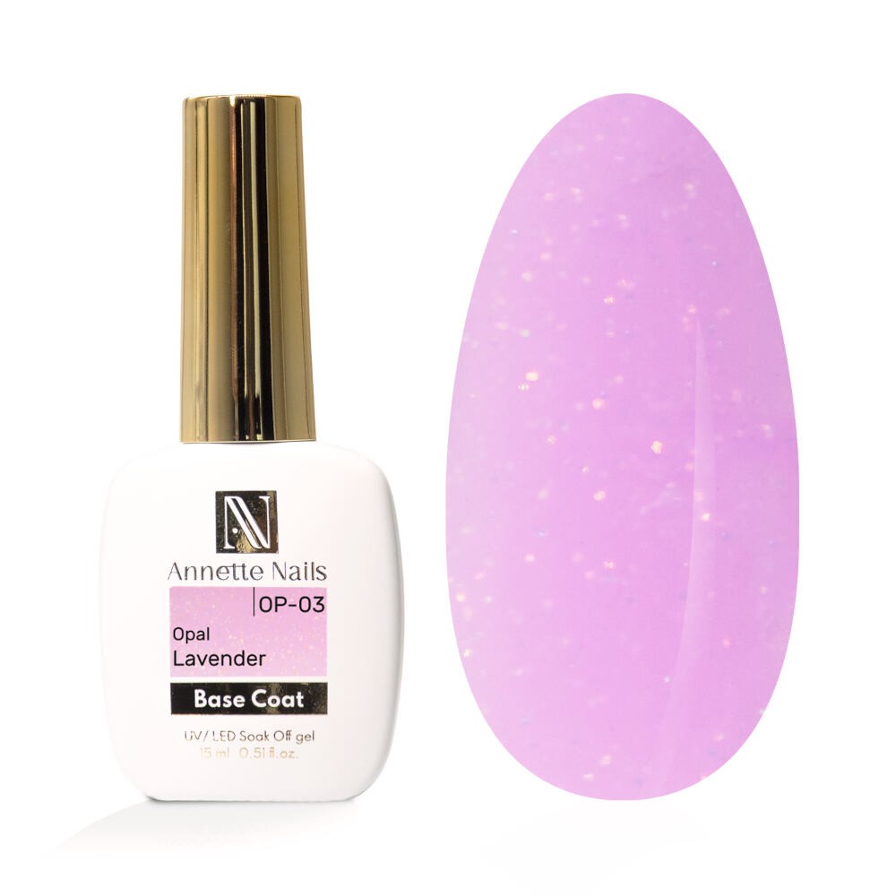 Rubber Base Annette Nails Opal Lavander OP-03