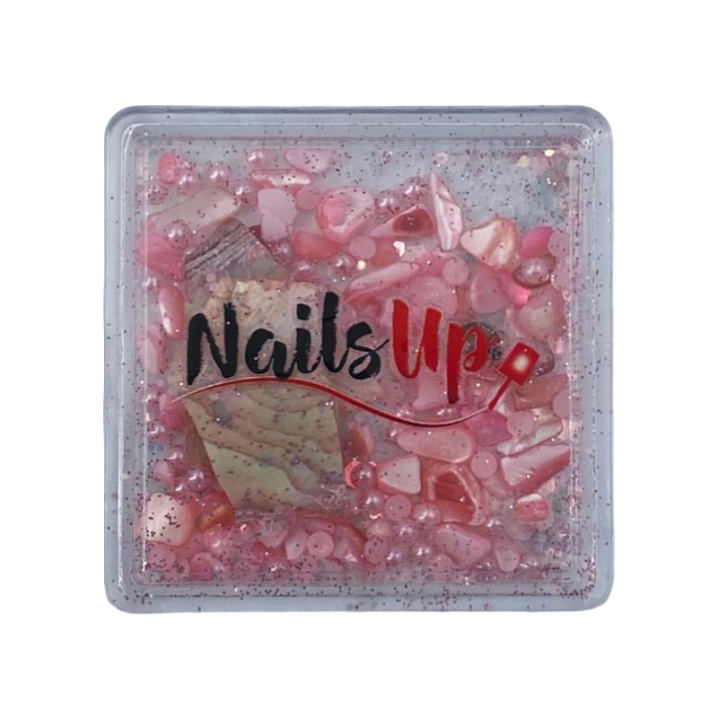Decor Unghii NailsUp Nail Art Mix Roze 03