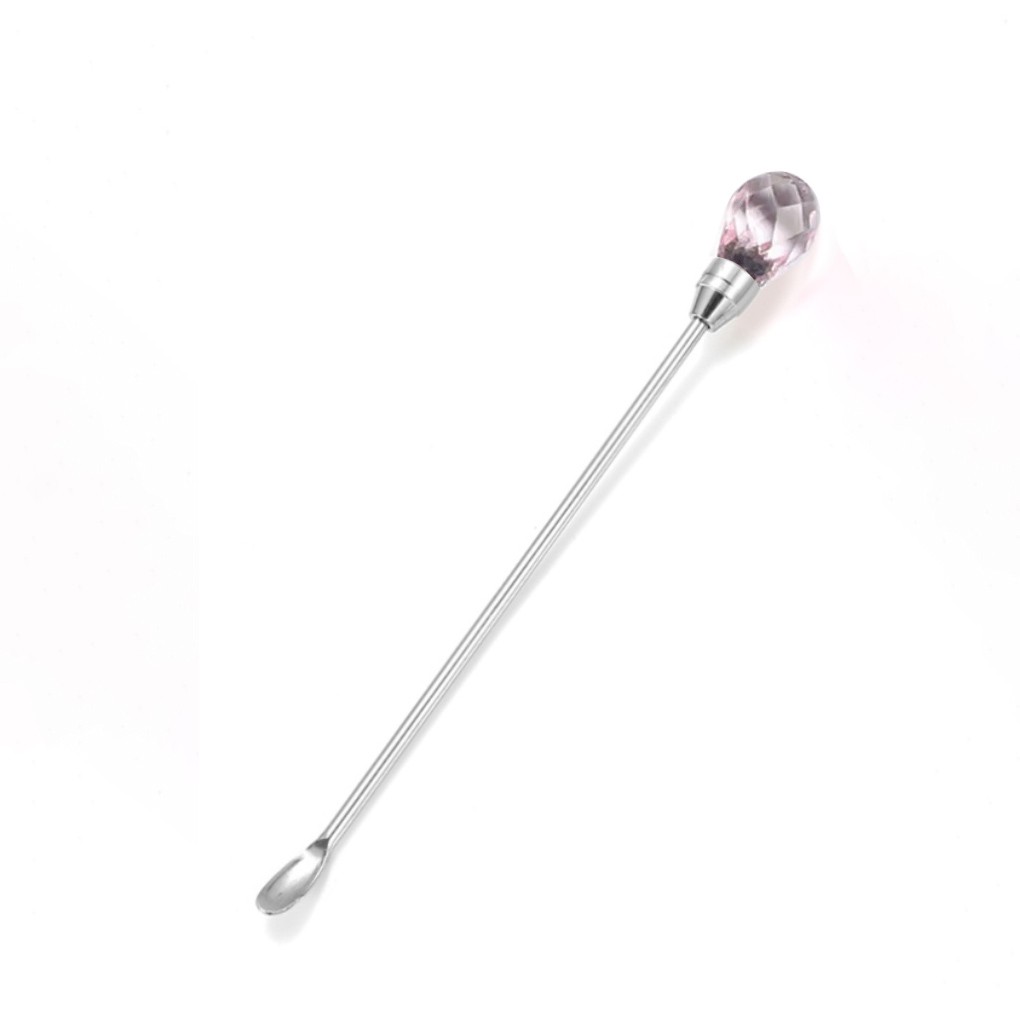 Instrument Profesional Manichiură Tip Lingură pentru Mixare Gel UV, Decorare și Nail Art