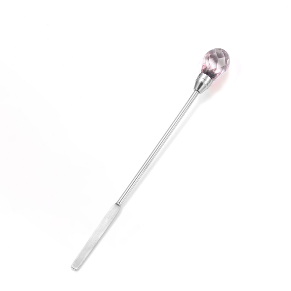 Instrument Profesional Manichiură Tip Spatula pentru Mixare Gel UV, Decorare și Nail Art