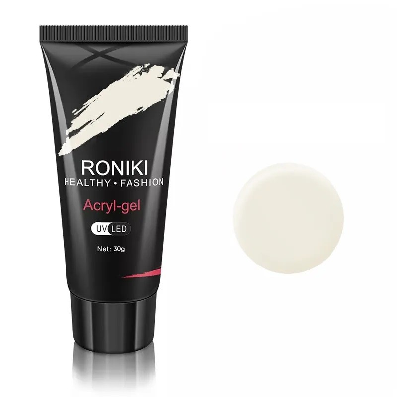 Acryl Gel Roniki 30g - Milky White 037