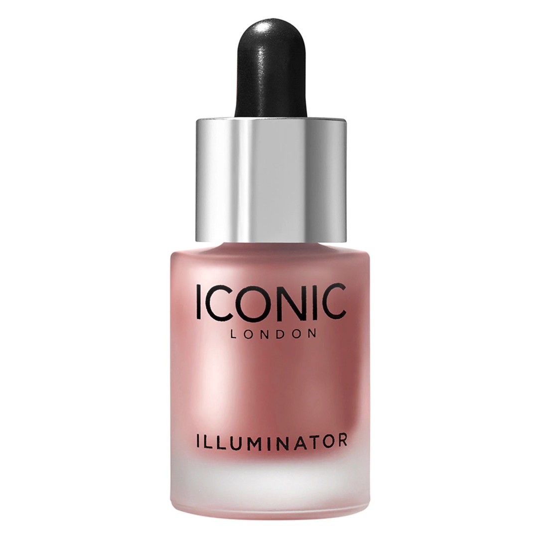 Iluminator lichid de fata si corp ICONIC 13.5ml, Lrie Rose