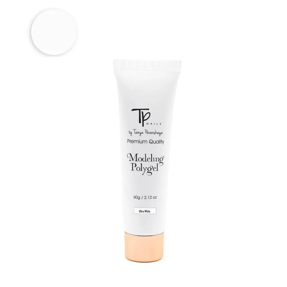 Modeling Polygel TpNails Ultra White 60g