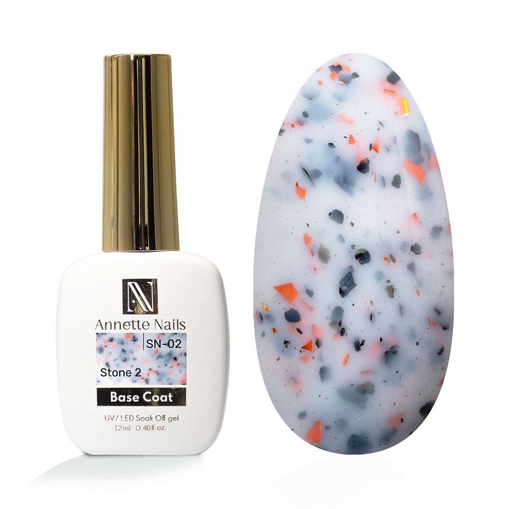 Rubber Base Annette Nails Stone 2 SN-02 12ml