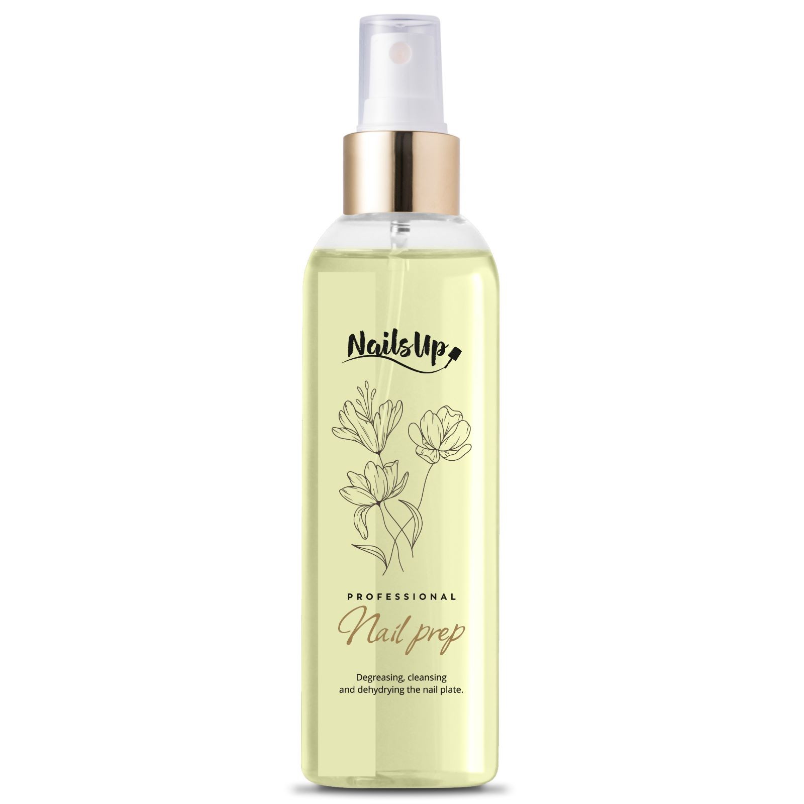 Nail Prep NAILSUP Dehidrator cu Pulverizator 200ml pentru Degresarea Unghiei