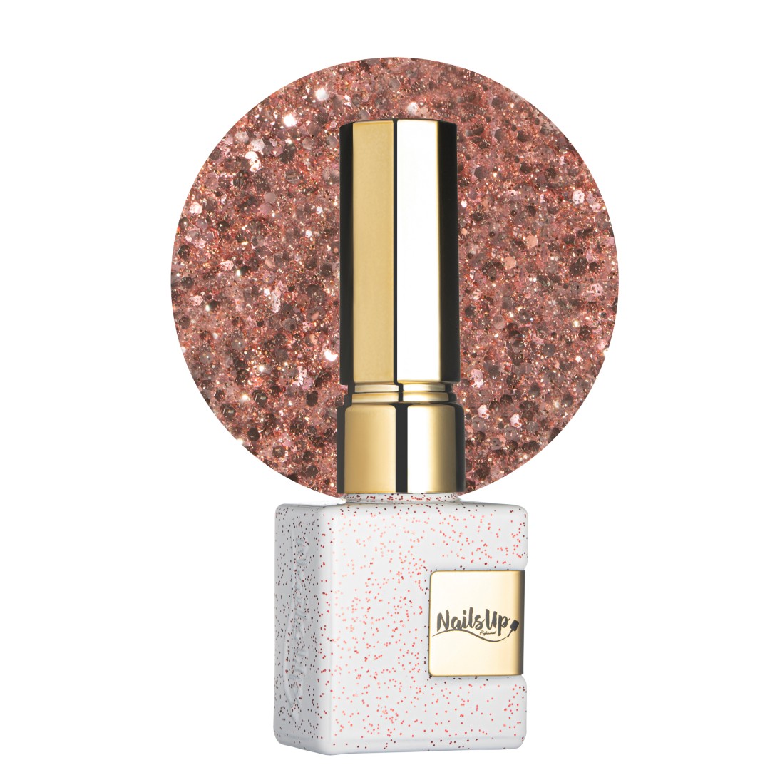 Ojă Semipermanentă NAILSUP Gold Is Your Reflection 50, 8 ml