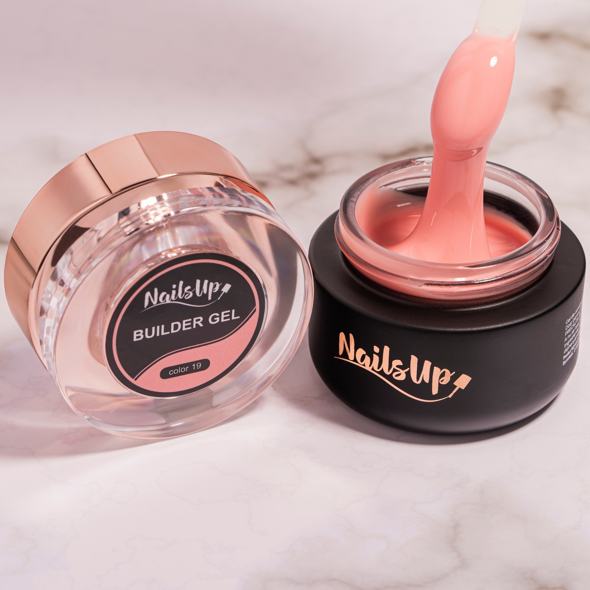 Gel Constructie Unghii Autonivelant NAILSUP 30g - 19