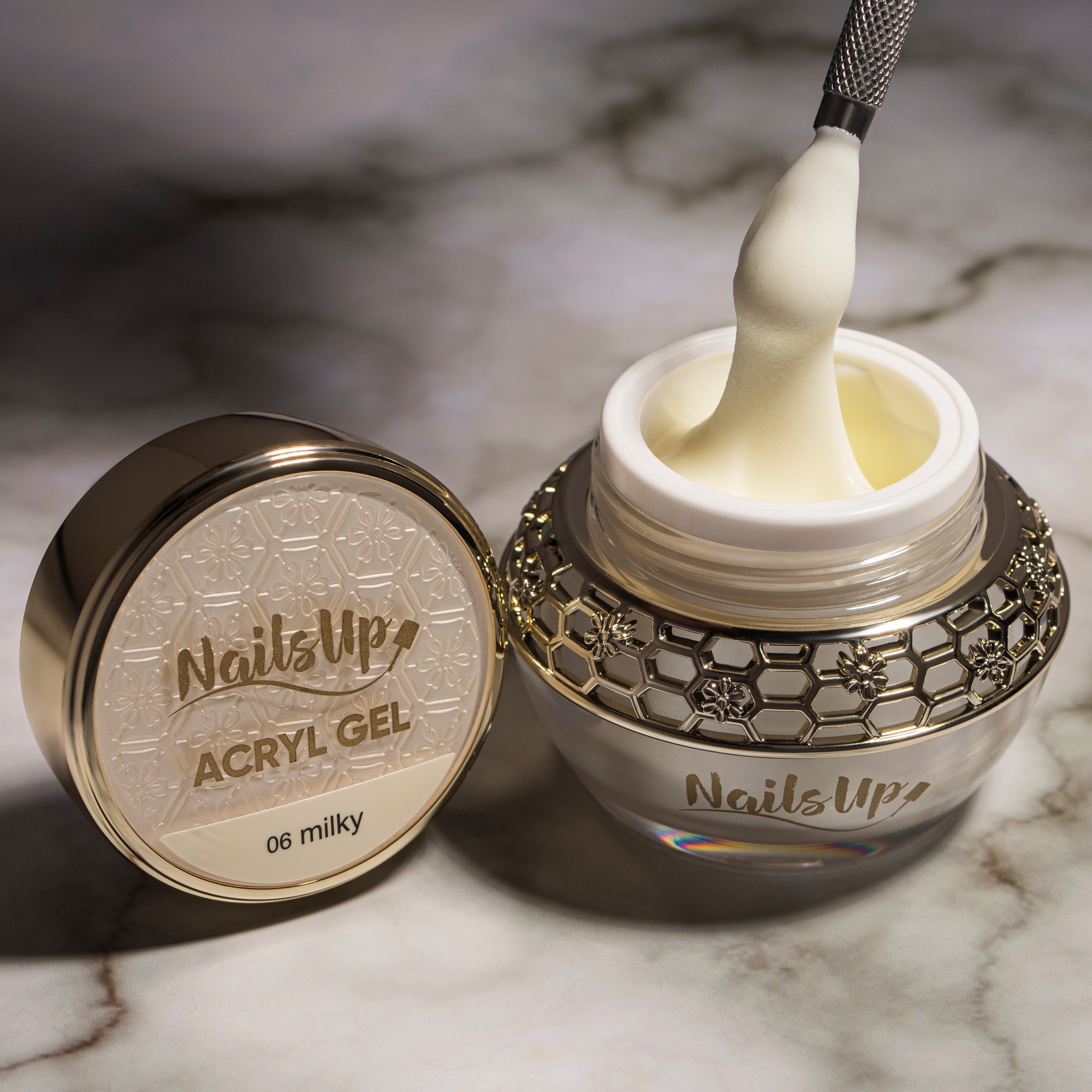 Acryl Gel Milky White NAILSUP 30g - 06