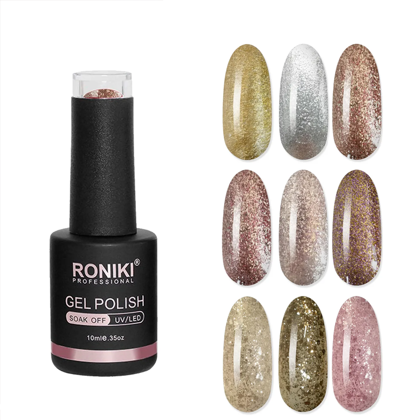 Set 9 Oje Semipermanente Roniki 10ml - DH Series