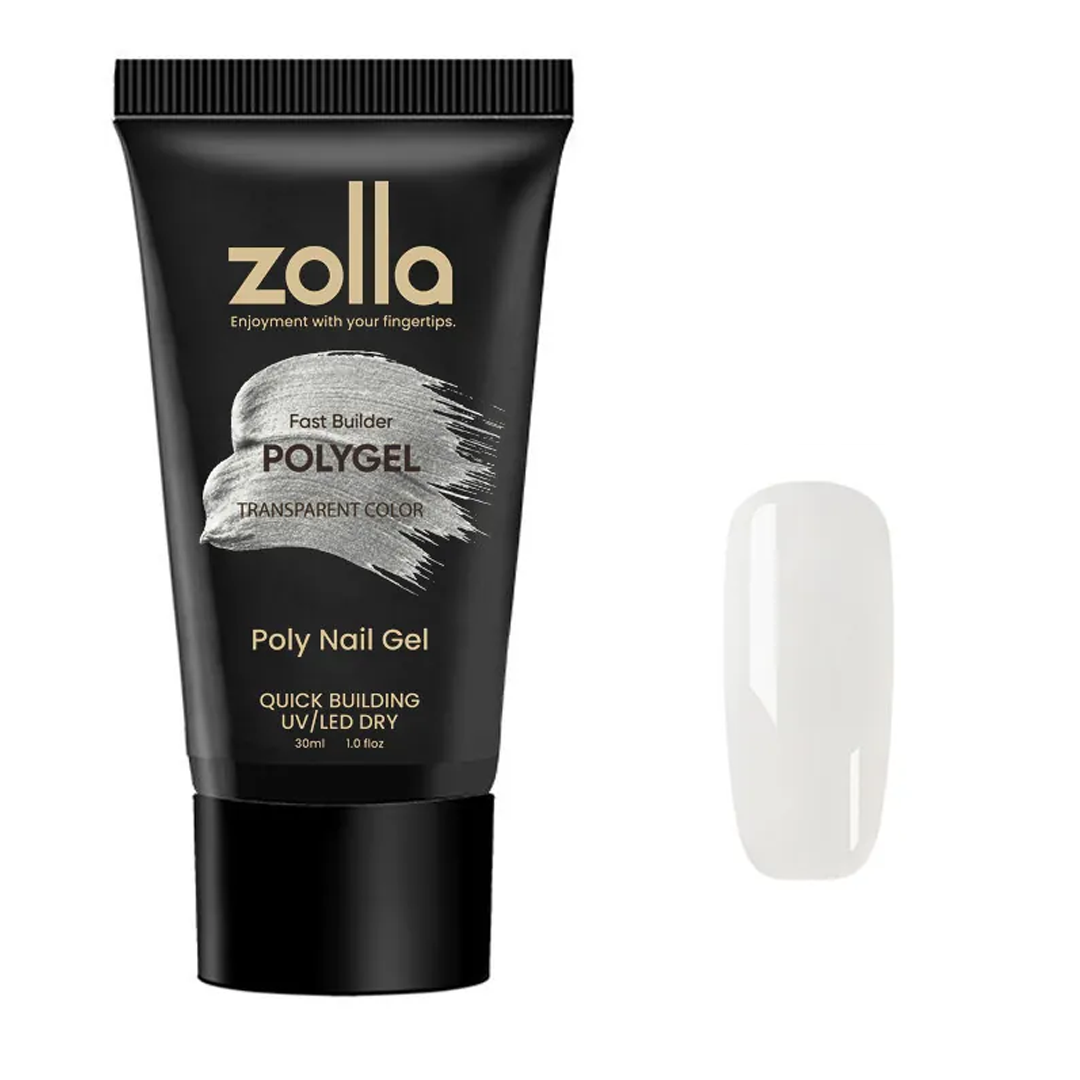 Polygel Zolla 30ml - Transparent Color
