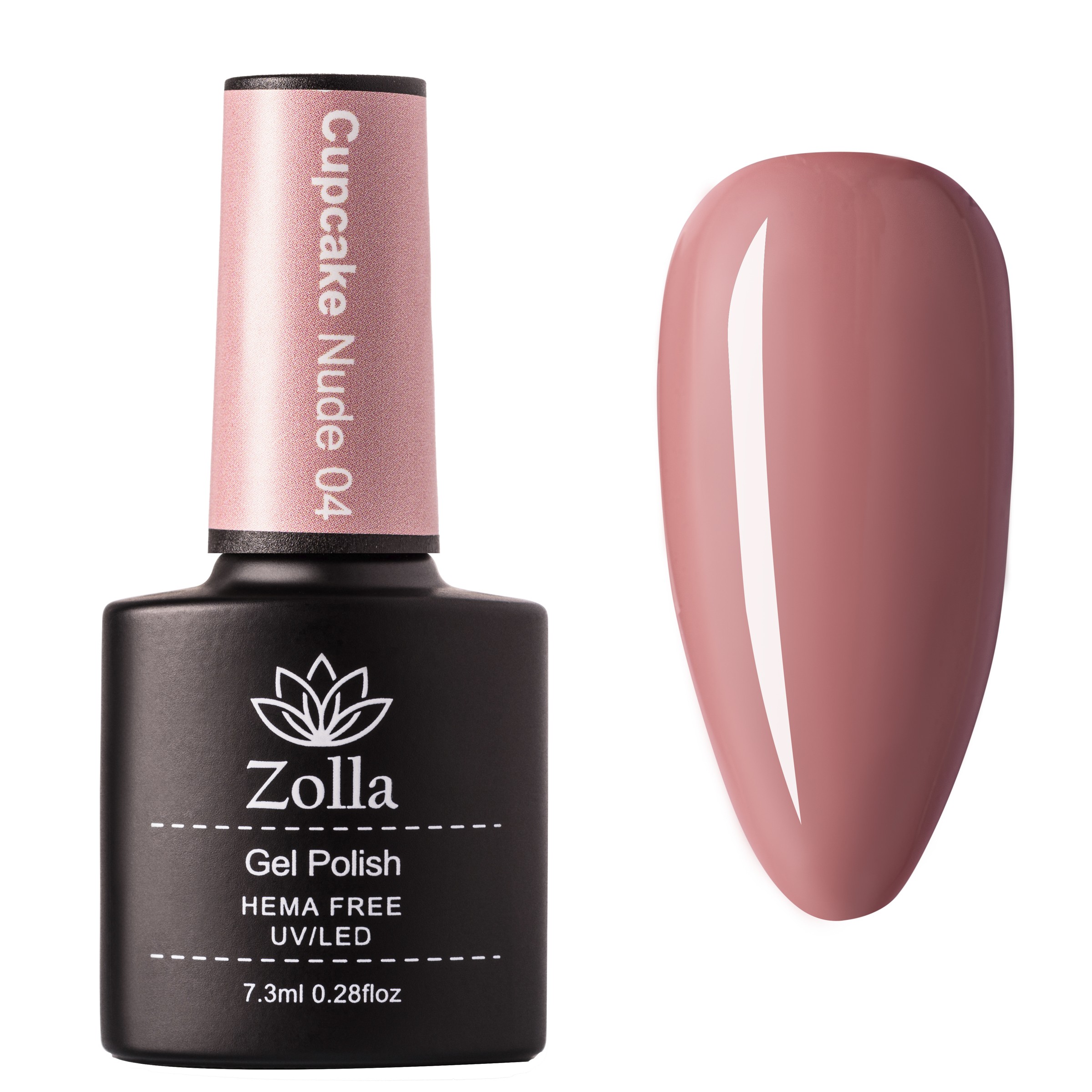 Ojă Semipermanentă Zolla HEMA Free 04 - 7.3ml