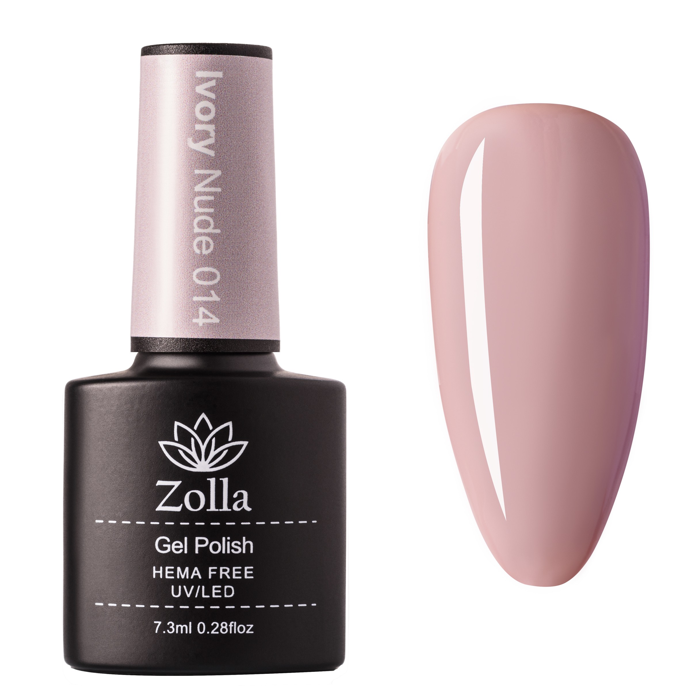 Ojă Semipermanentă Zolla HEMA Free 014 - 7.3ml