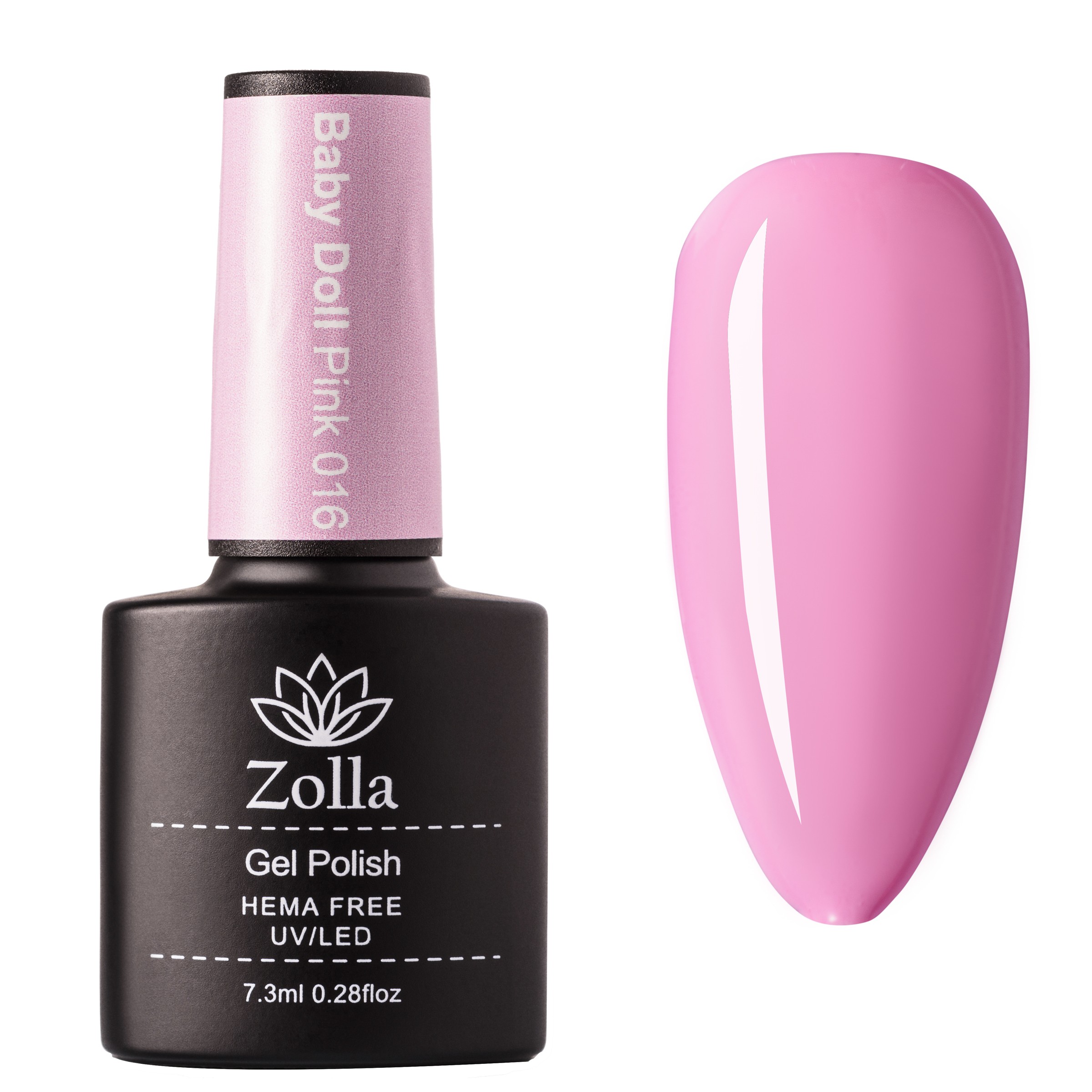 Ojă Semipermanentă Zolla HEMA Free 016 - 7.3ml