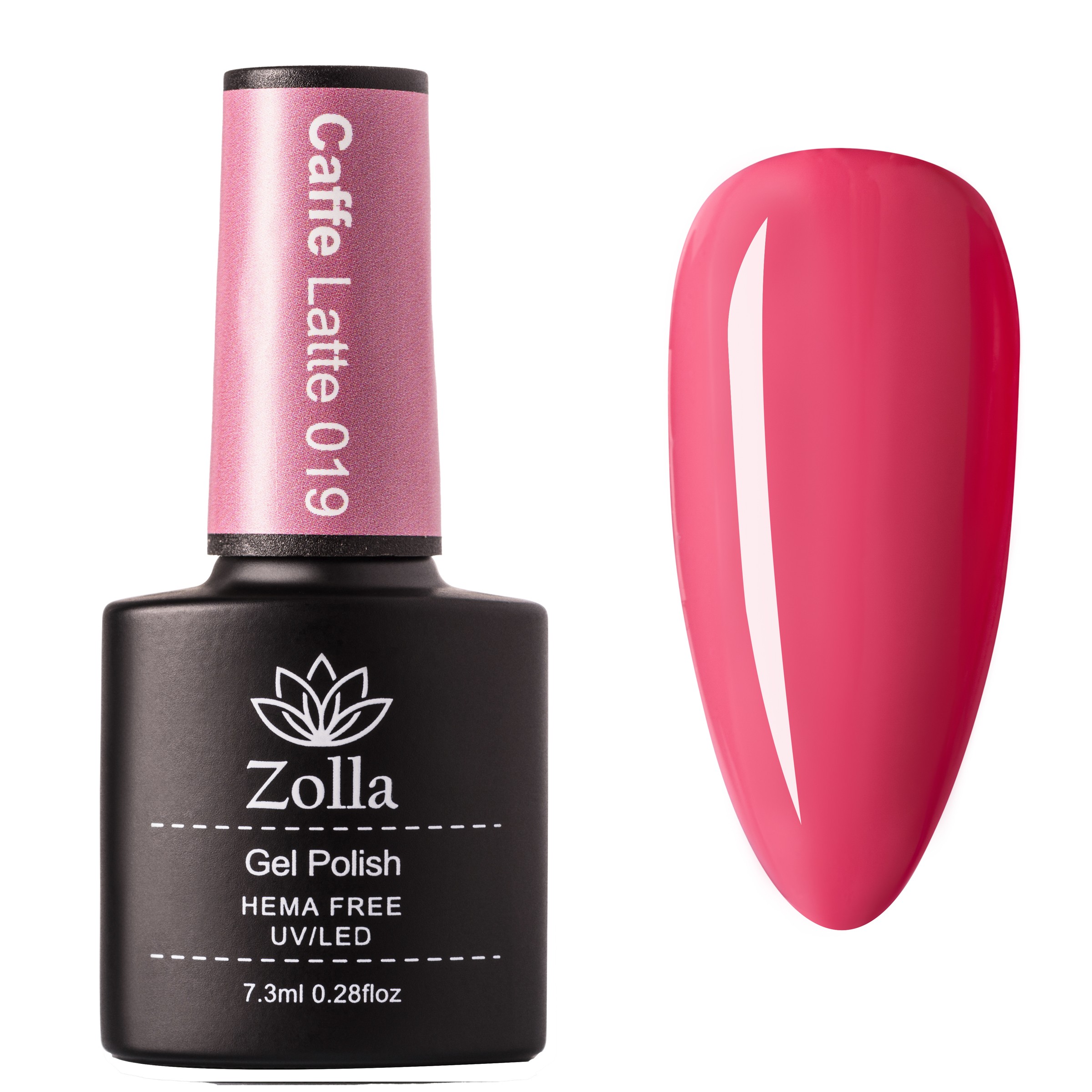 Ojă Semipermanentă Zolla HEMA Free 019 - 7.3ml