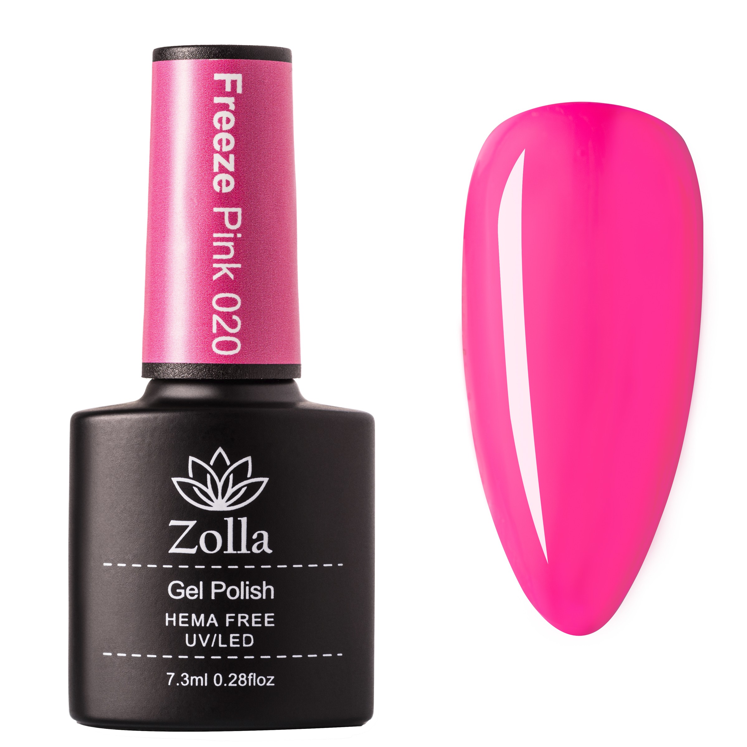 Ojă Semipermanentă Zolla HEMA Free 020 - 7.3ml
