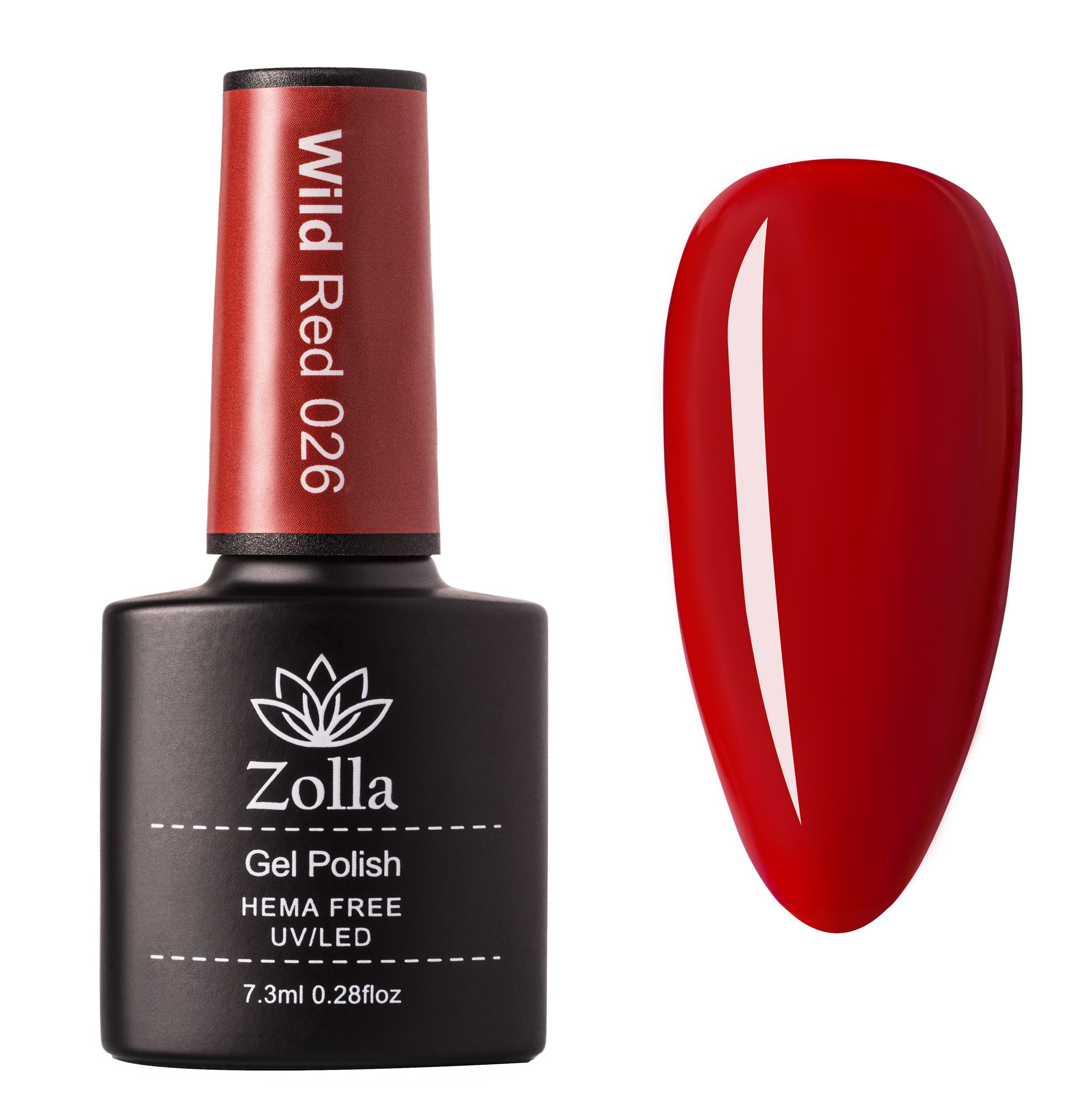Ojă Semipermanentă Zolla HEMA Free 026 - 7.3ml