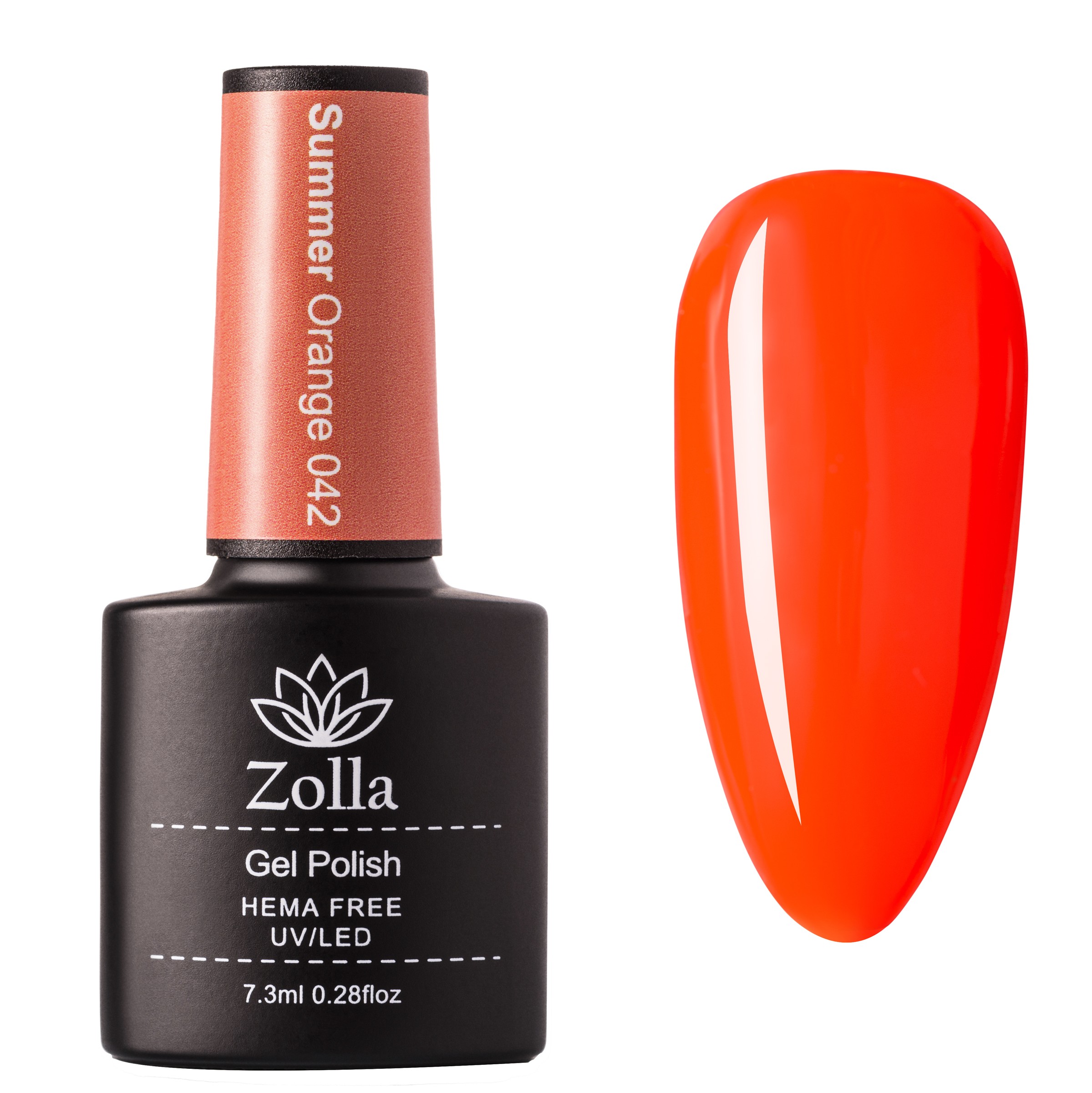Ojă Semipermanentă Zolla HEMA Free 042 - 7.3ml