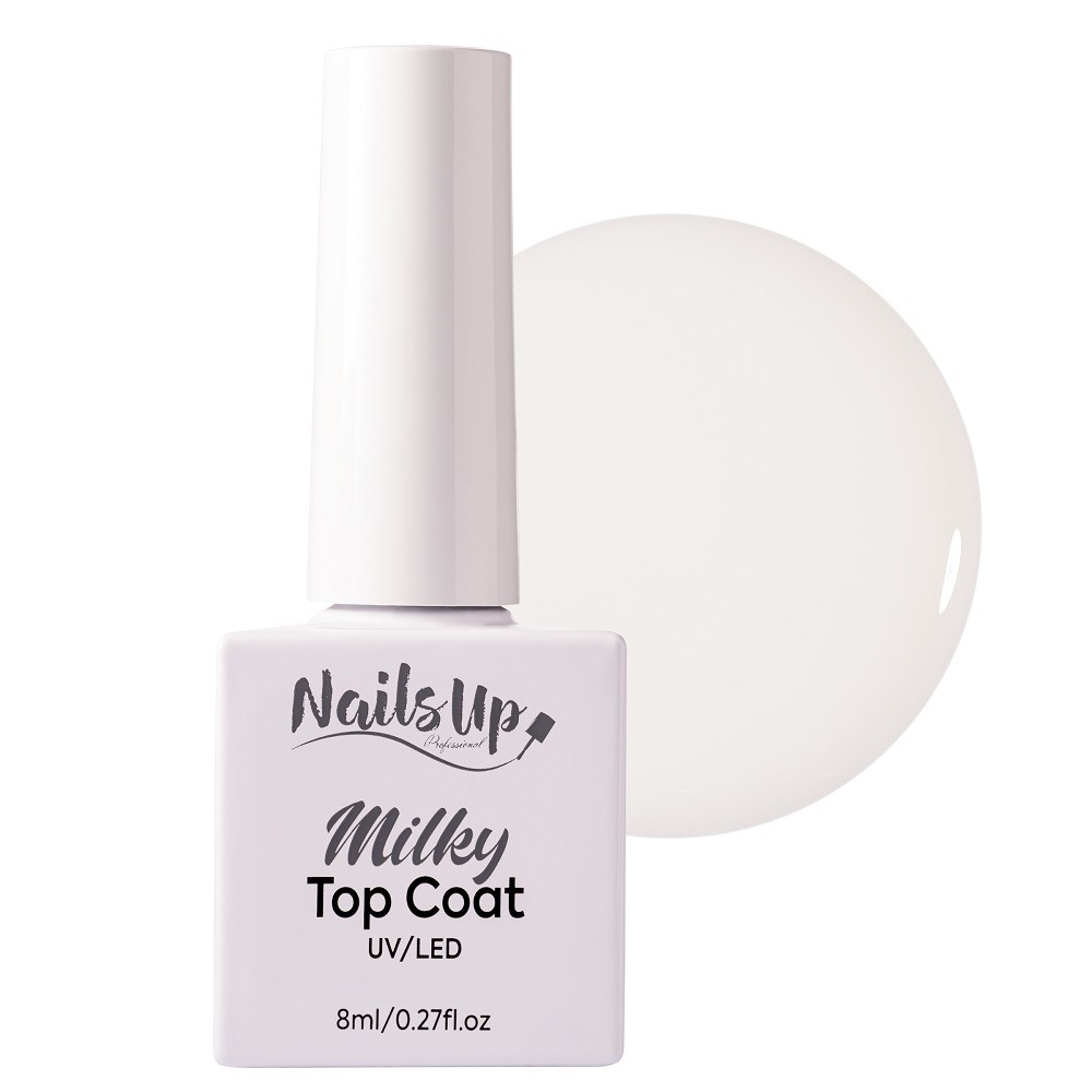 Top Coat NAILSUP Milky White 8ml