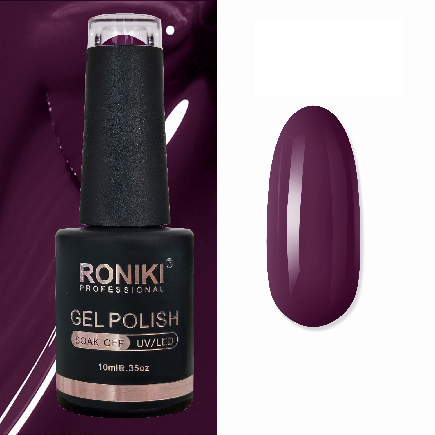 Oja Semipermanenta Roniki Purple Flower 12