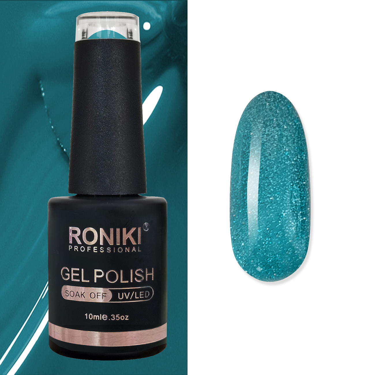 Oja Semipermanenta Roniki Rainbow Gel Color 05