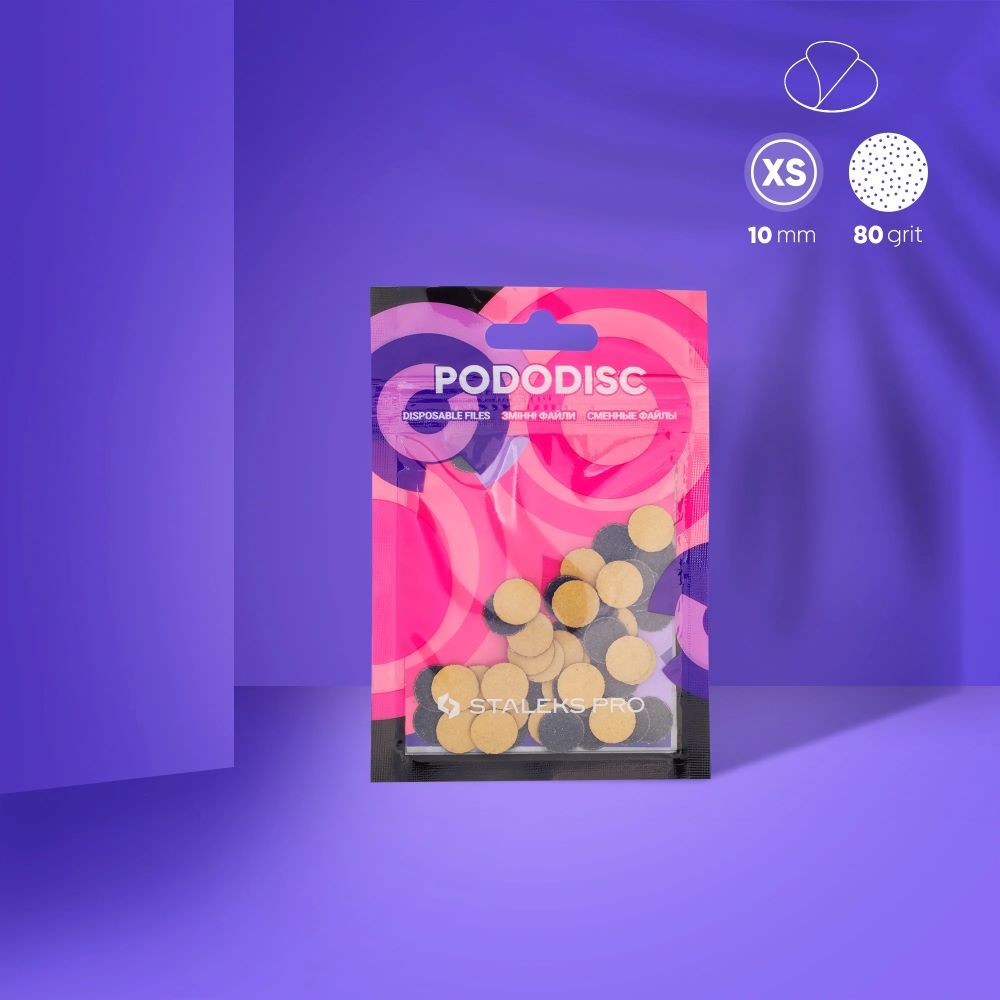 Rezerve pentru disc pedichiura Staleks Pro PDF-10-80