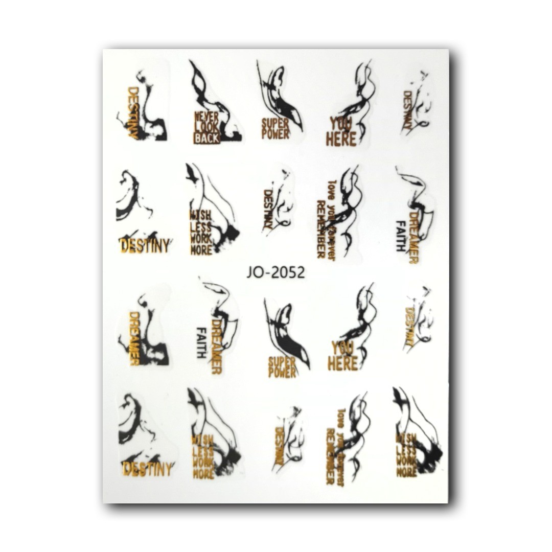 Abtibild Unghii, JO-2052
