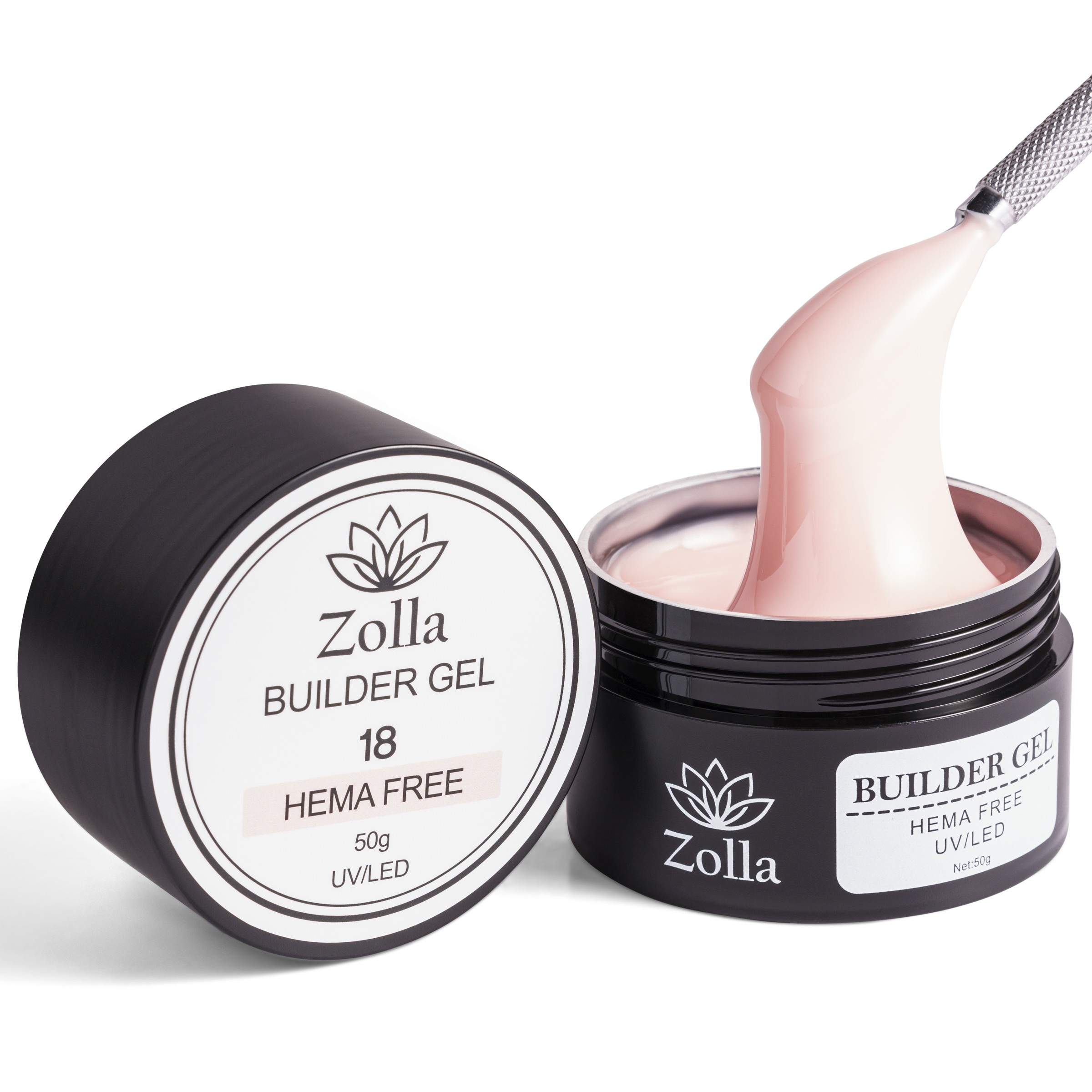 Gel UV Hema Free Zolla 50g, 18