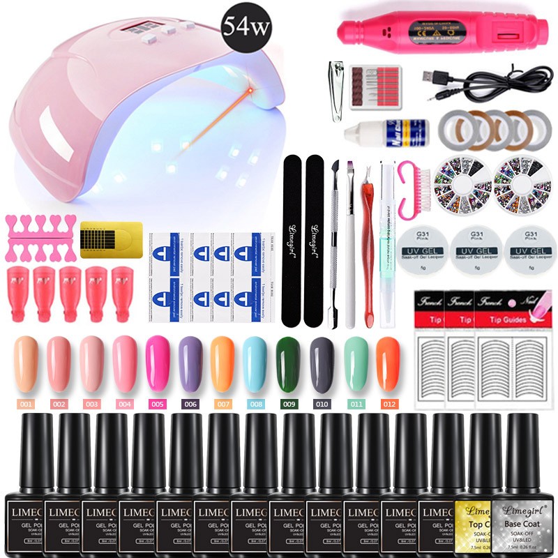 Kit Oja Semipermaenta Unghii CH08