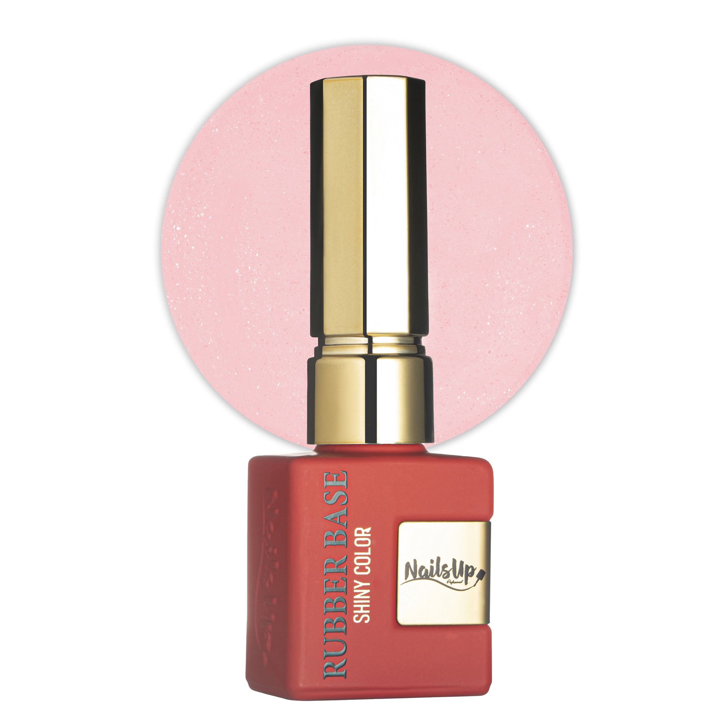 Rubber base NAILSUP Shiny Color  S02  8ml