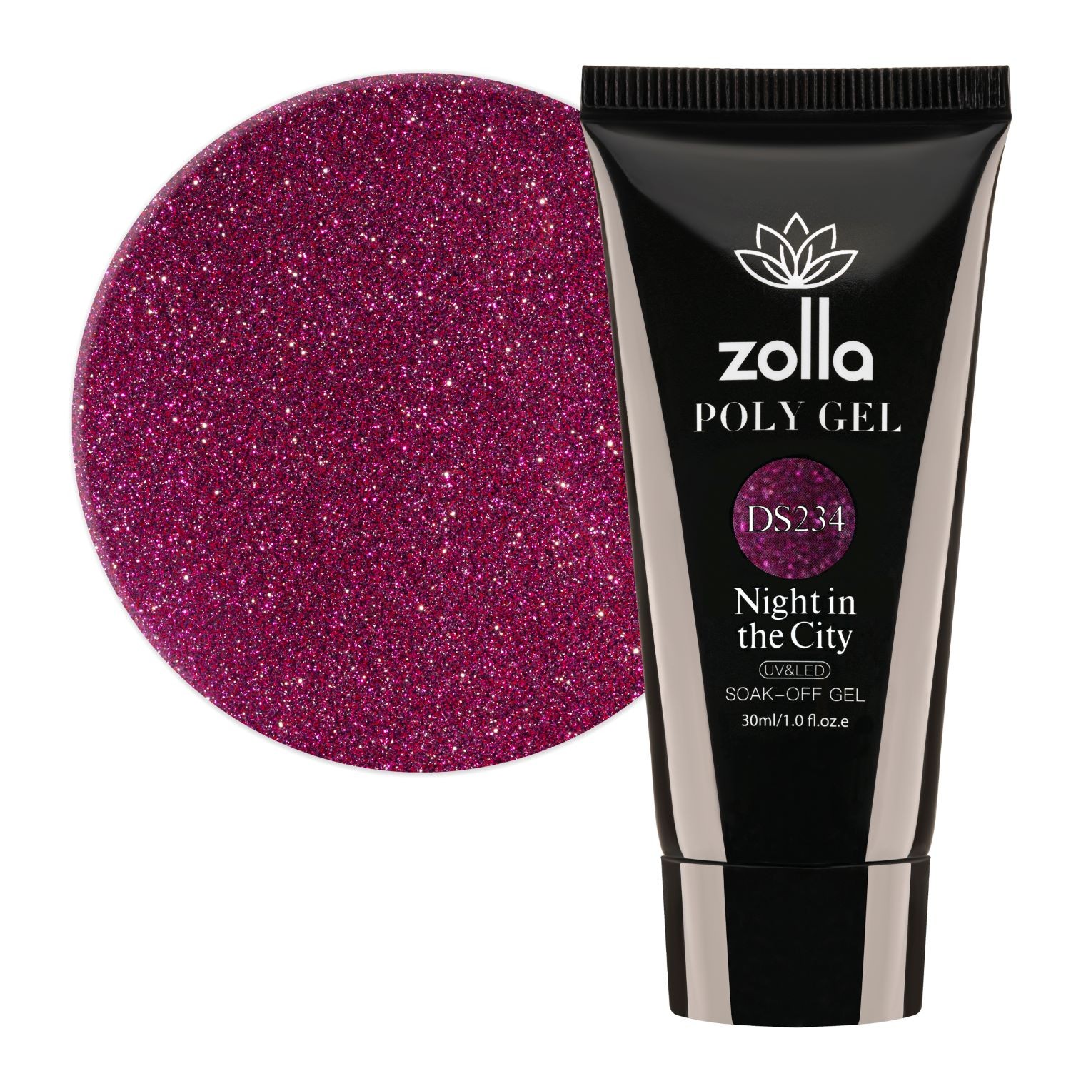 Polygel Zolla Night in the City DS234, 30ml