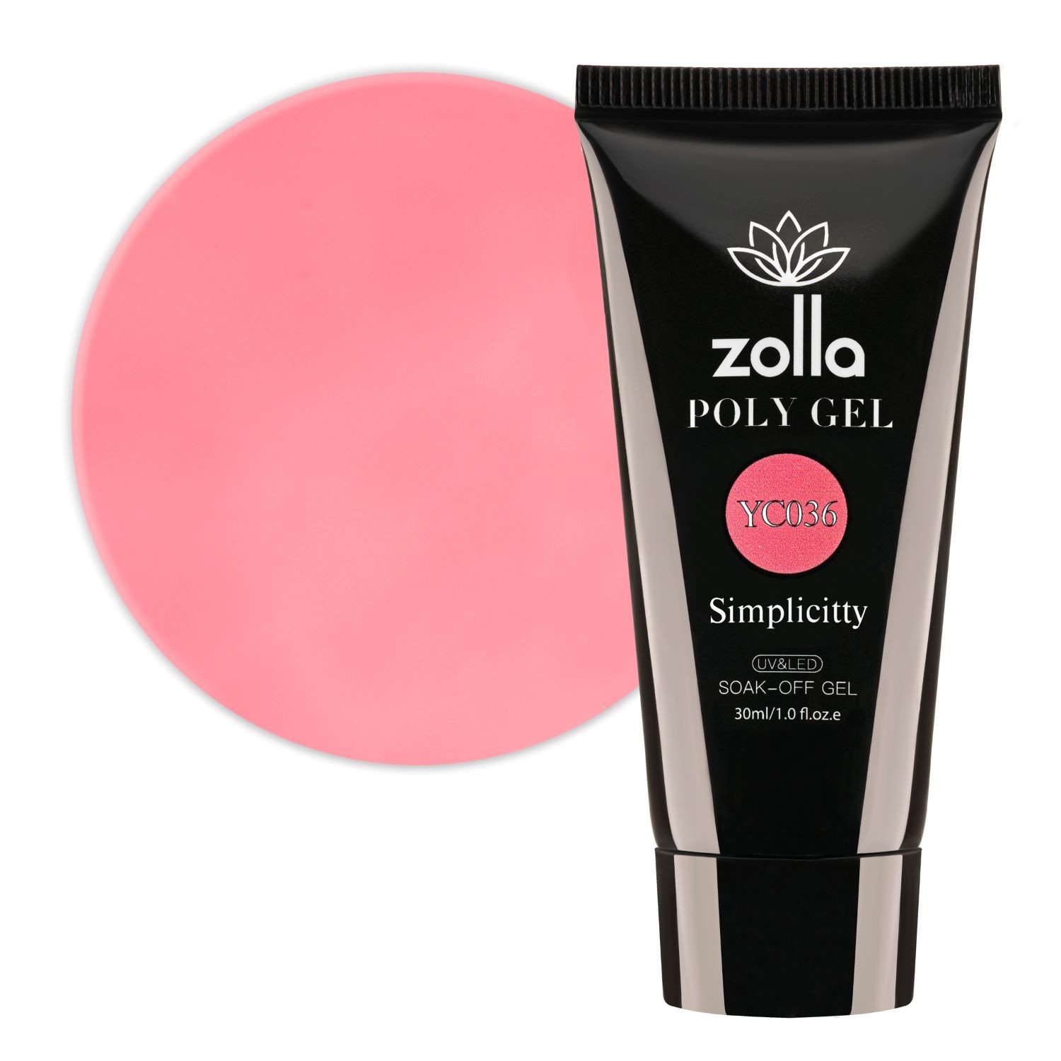 Polygel Zolla Simplicity YC036, 30ml