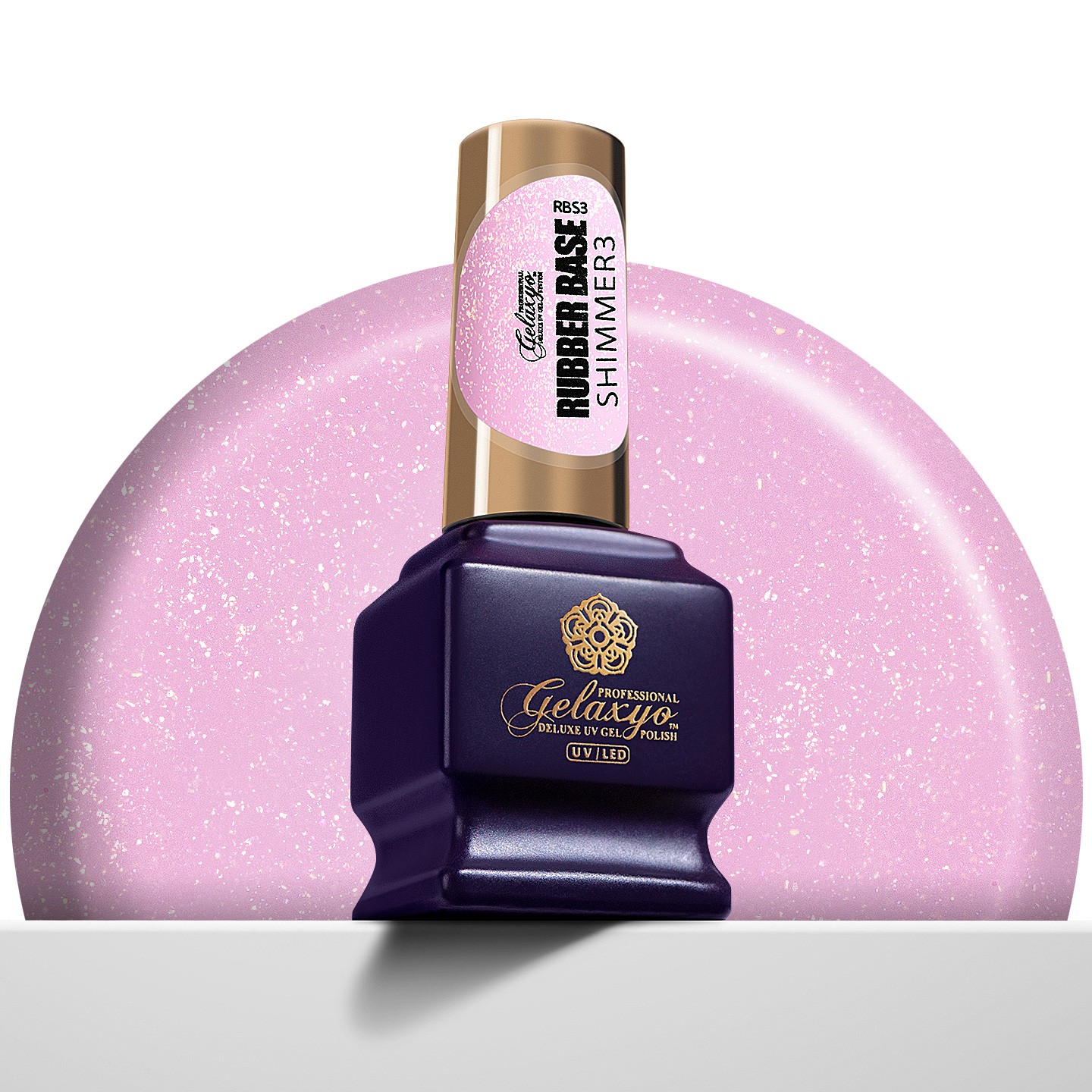 Rubber Base Shimmer - 3 7ml