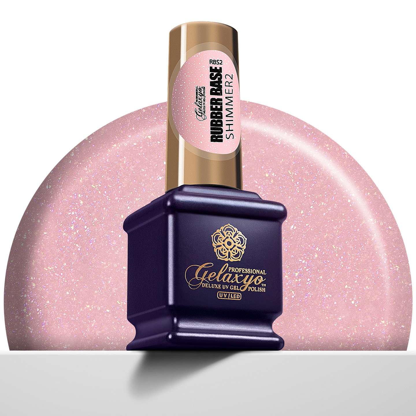 Rubber Base Shimmer - 2 15ml