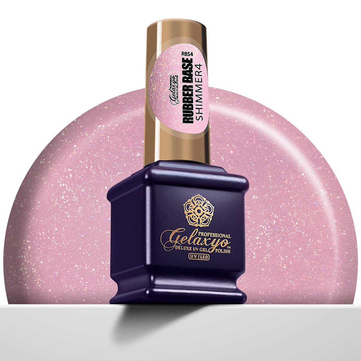 Rubber Base Shimmer - 4 15ml