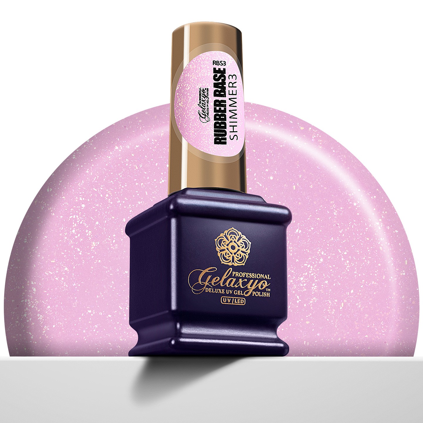 Rubber Base Shimmer - 3 15ml