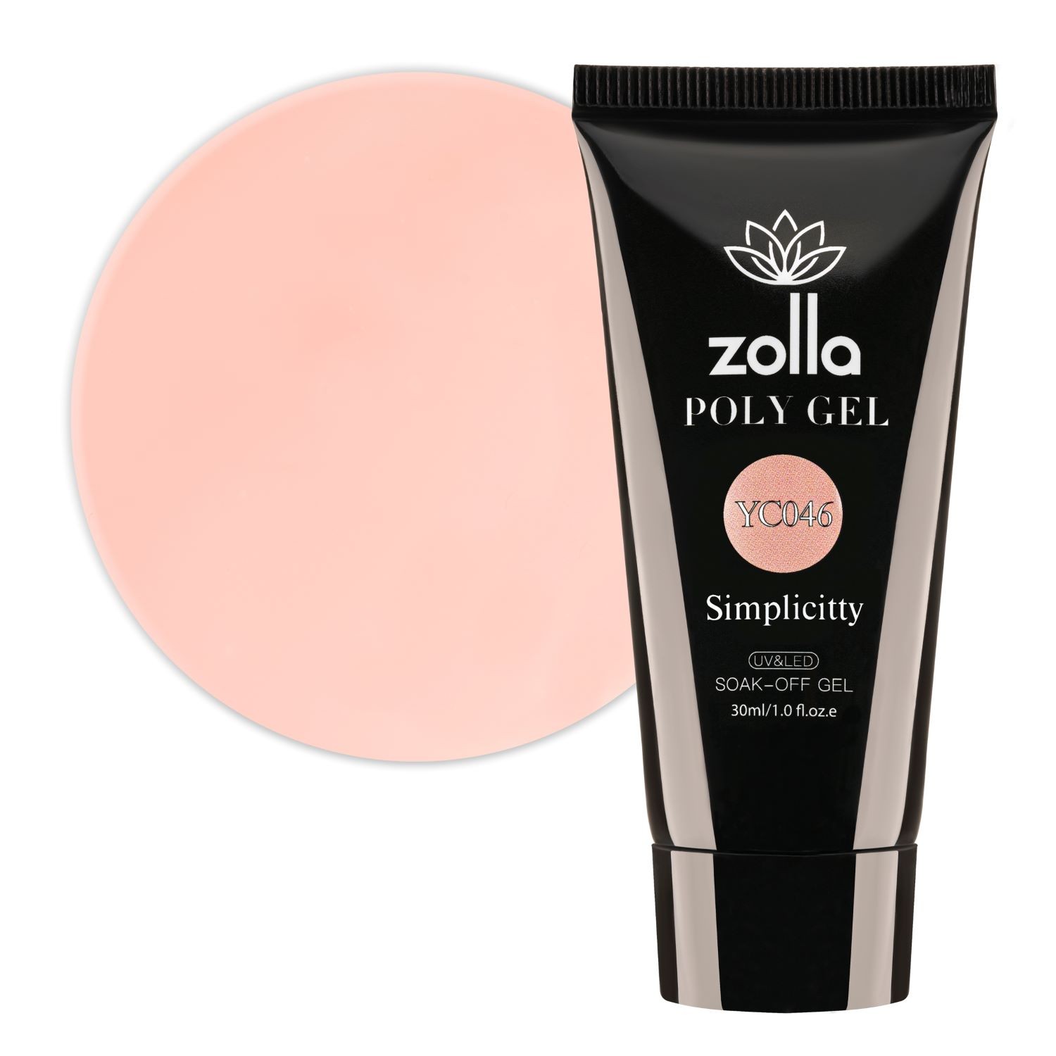 Polygel Zolla Simplicity YC046, 30ml