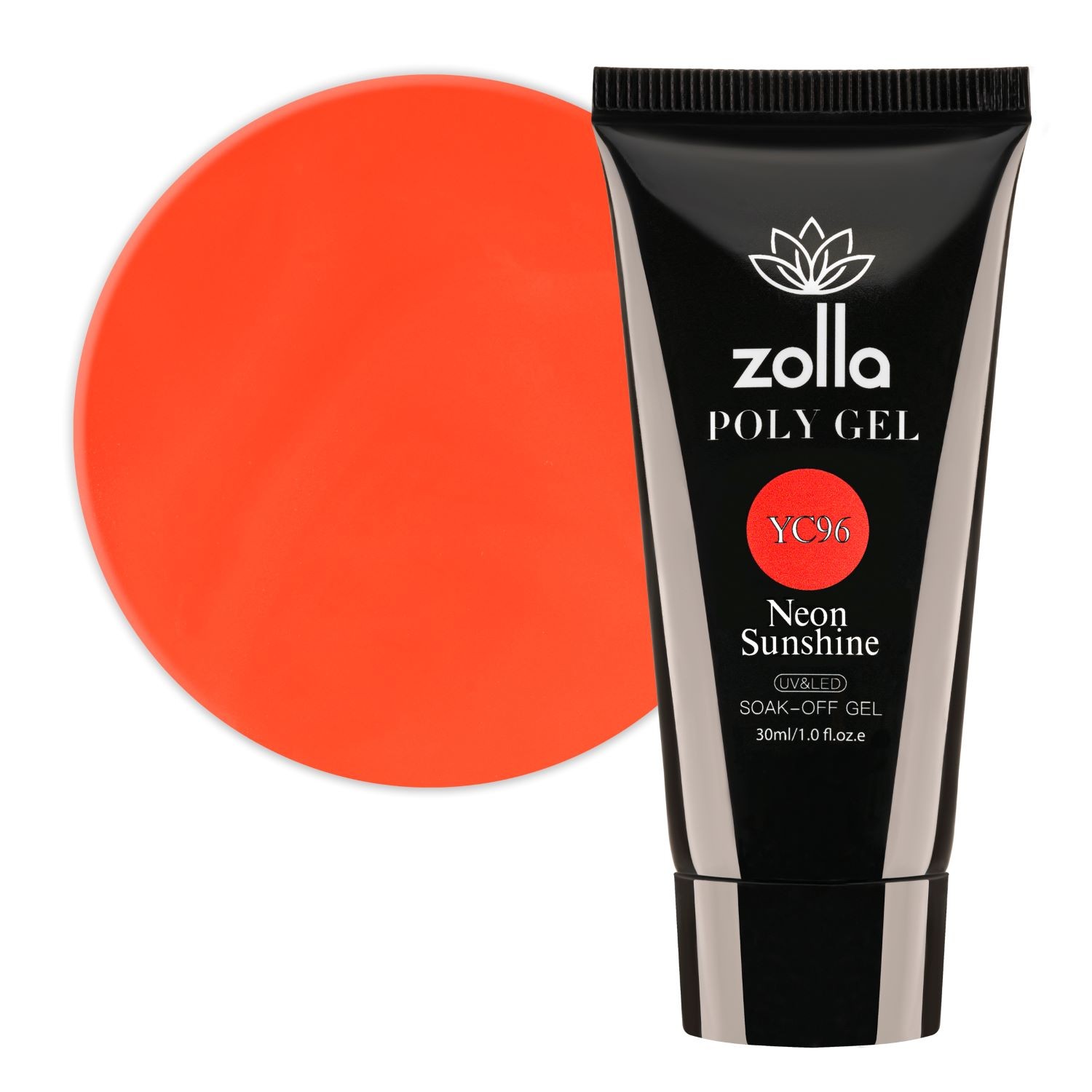 Polygel Zolla Neon Sunshine YC096, 30ml