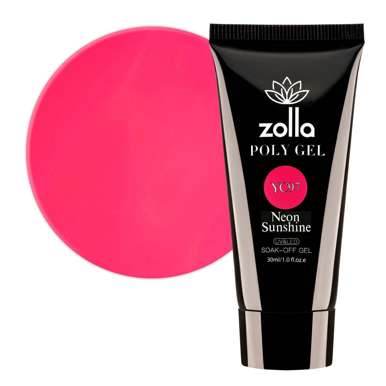 Polygel Zolla Neon Sunshine YC097, 30ml