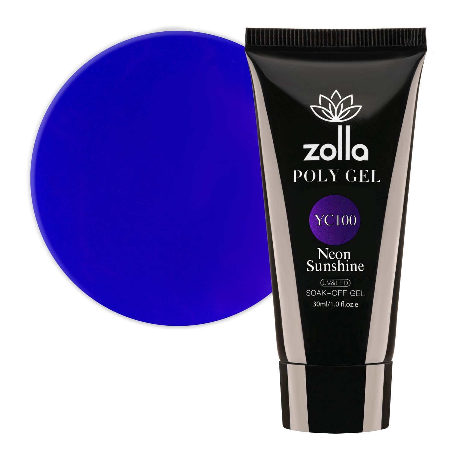 Polygel Zolla Neon Sunshine YC100, 30ml