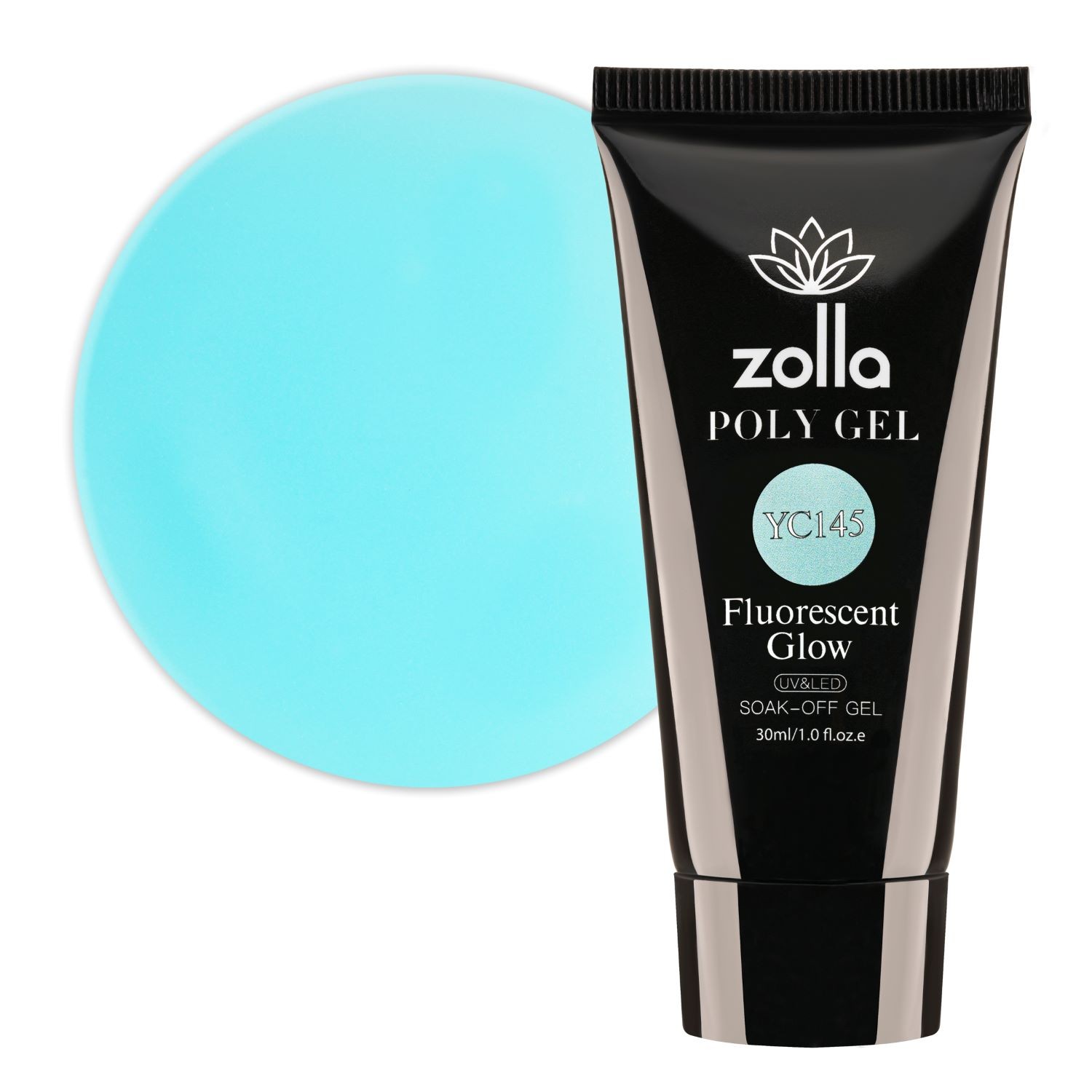 Polygel Zolla Fluorescent Glow YC145, 30ml