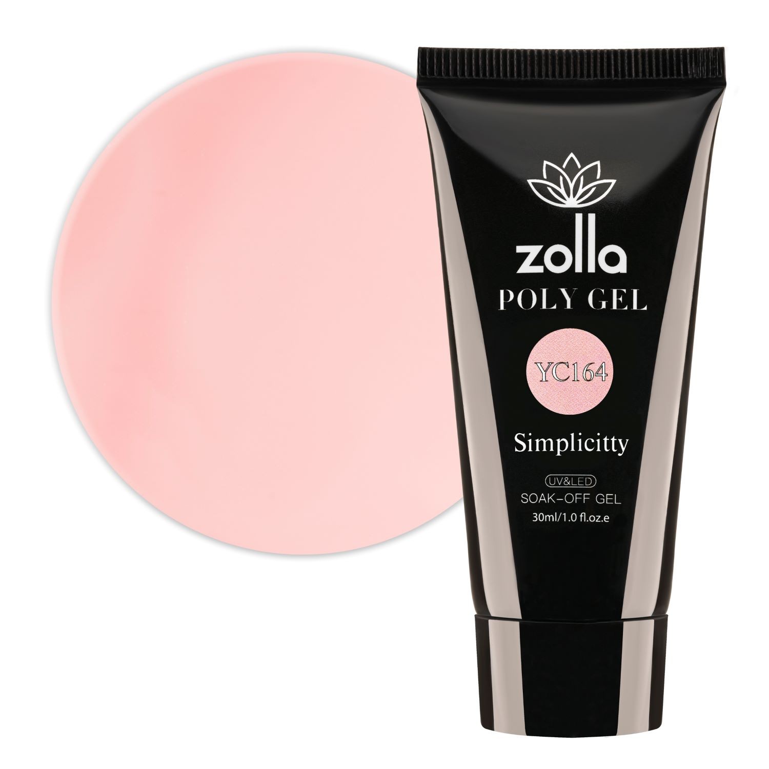 Polygel Zolla Simplicity YC164, 30ml
