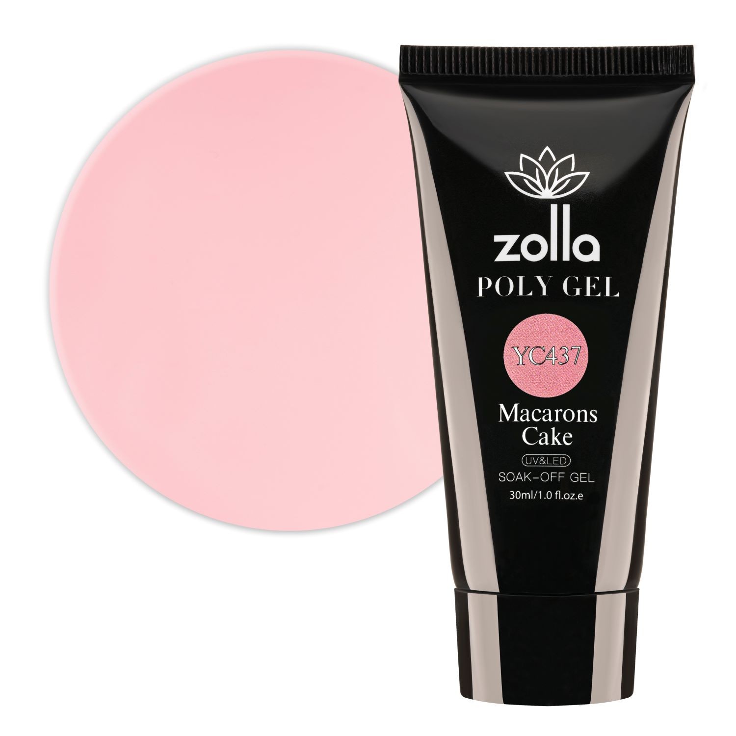 Polygel Zolla Macarons Cake YC437, 30ml