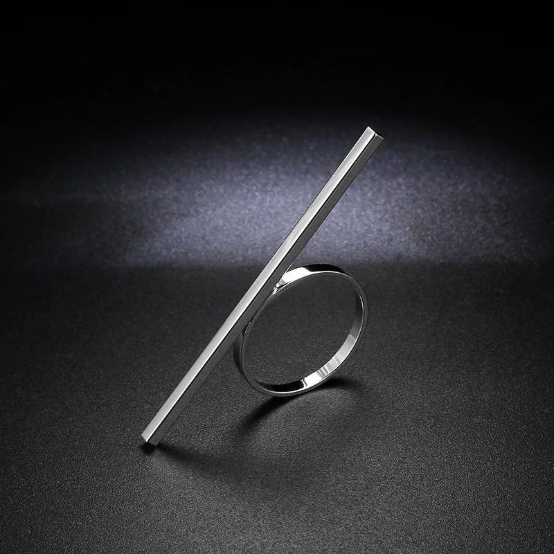 Inel pentru poze manichiura RG11 Silver