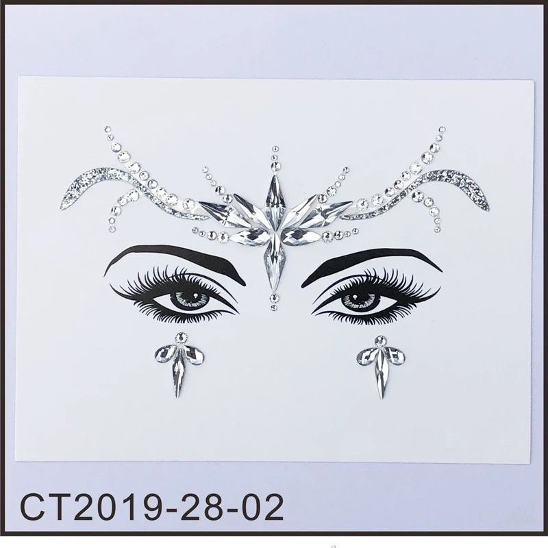 Set sticker pentru fata si corp 08