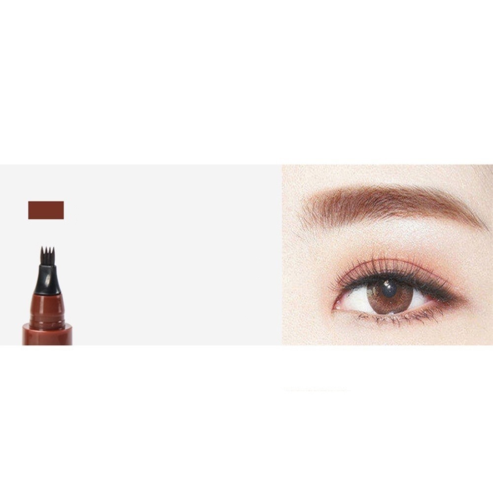 Creion Sprancene Corector cu Efect Microblading Rezistent la Apa  03 Reddish Brown