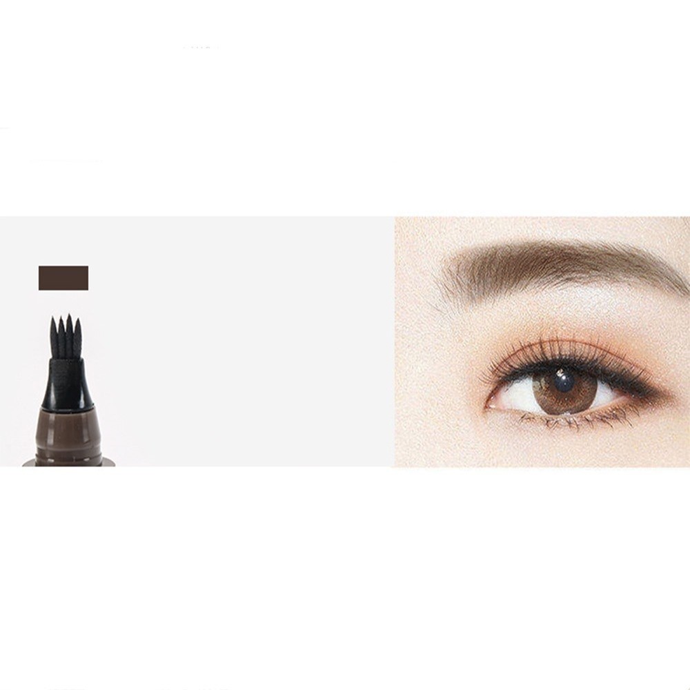 Creion Sprancene Corector cu Efect Microblading Rezistent la Apa  04 Gray Brown