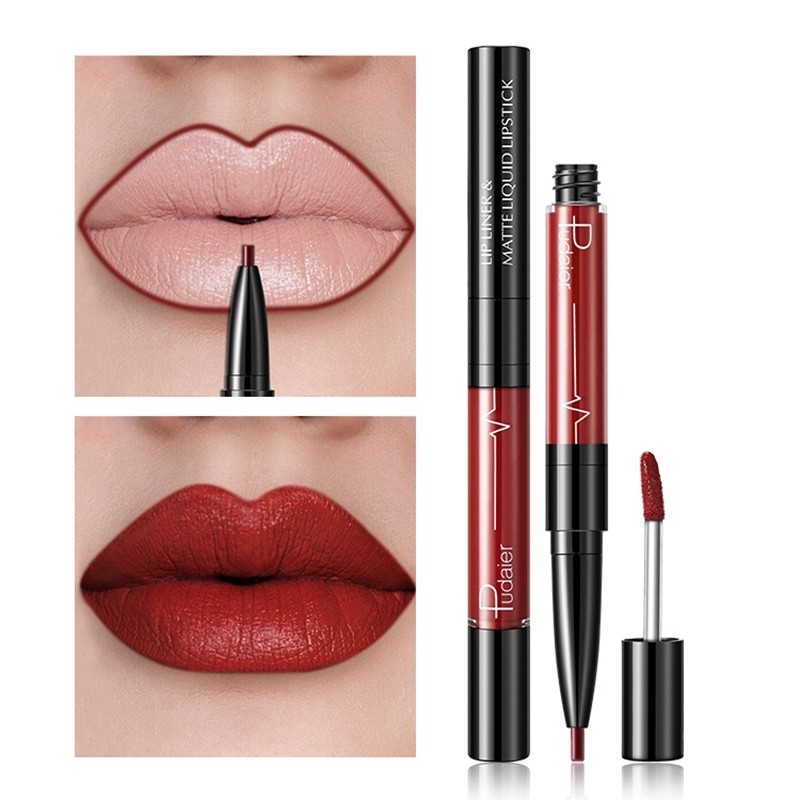 Balsam de Buze si Creion 2 in 1 Matte, Waterproof 06