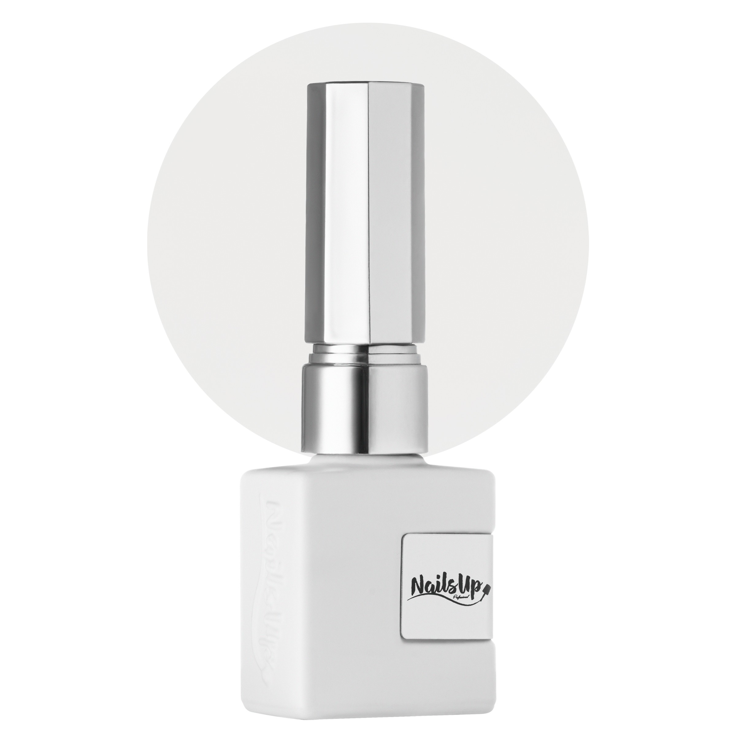 Oja Semipermanenta NAILSUP Infinity Silver 01 White