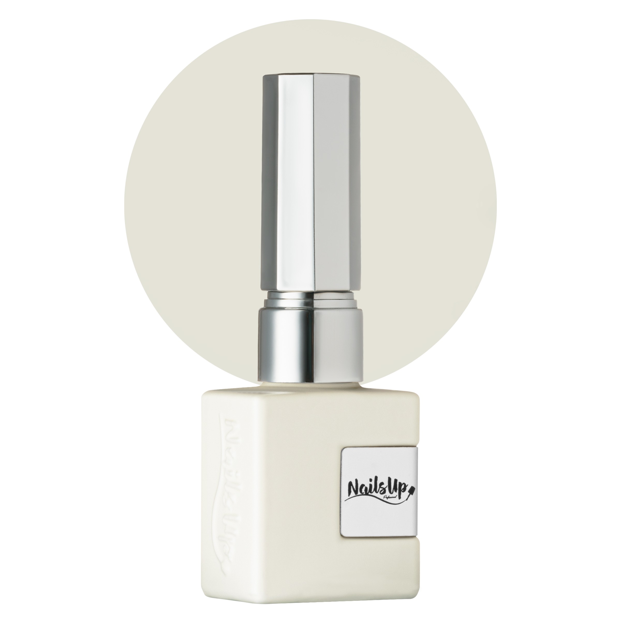 Oja Semipermanenta NAILSUP Infinity Silver 02 Milky White