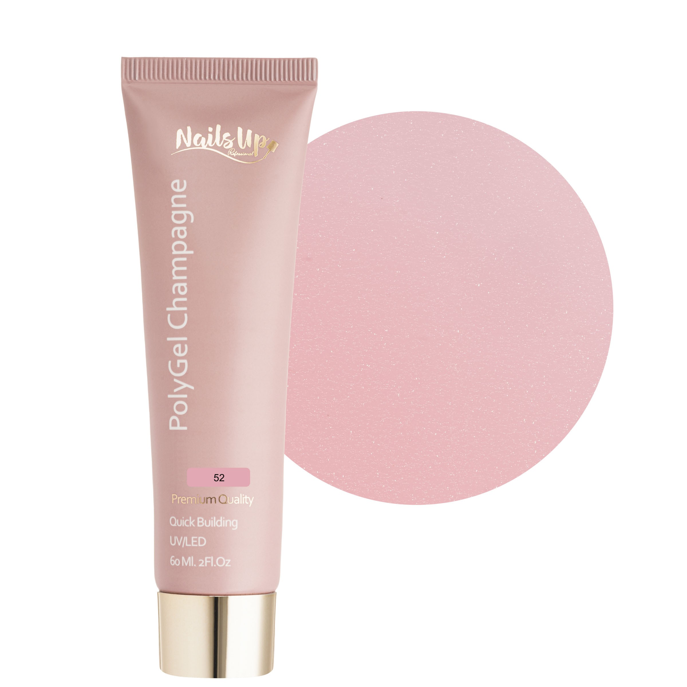 Polygel NAILSUP Champagne 52 60ml